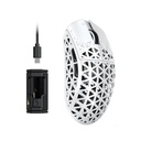 Attack Shark R5 Ultra Carbon Fiber Tri-Mode Wireless (BT/2.4G Wireless/Wired) 8K PAW3950MAX Gaming Mouse - White
