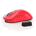 Attack Shark X3PRO Tri-Mode 8K PAW-3395 Wired+2.4G+BT5 Gaming Mouse - Red