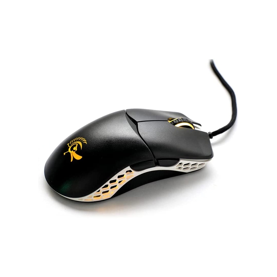 [NS005010] Ducky Feather Kailh RGB Wired Gaming Mouse - Black/White