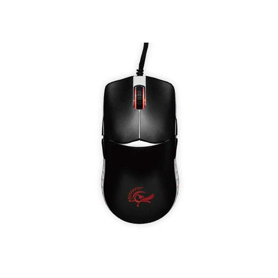[NS005009] Ducky Feather Kailh RGB Wired Gaming Mouse - Black/White