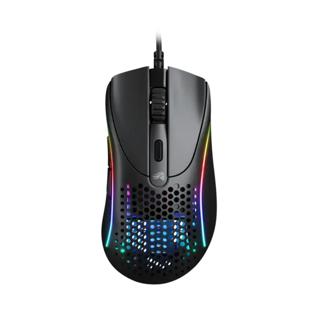 [NS026762] Glorious Model D2 Ultralight Ergonomic RGB Wired Gaming Mouse 58g 26,000 DPI - Black