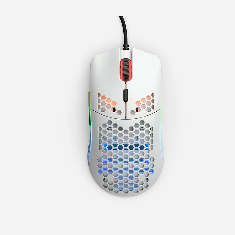 [NS000158] Glorious Model O 12,000 DPI Wired Gaming Mouse (67g) - Matte White