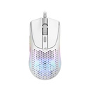 Glorious Model O2 Mini Ultralight Ambidextrous RGB Wired Gaming Mouse 49g 26,000 DPI - White