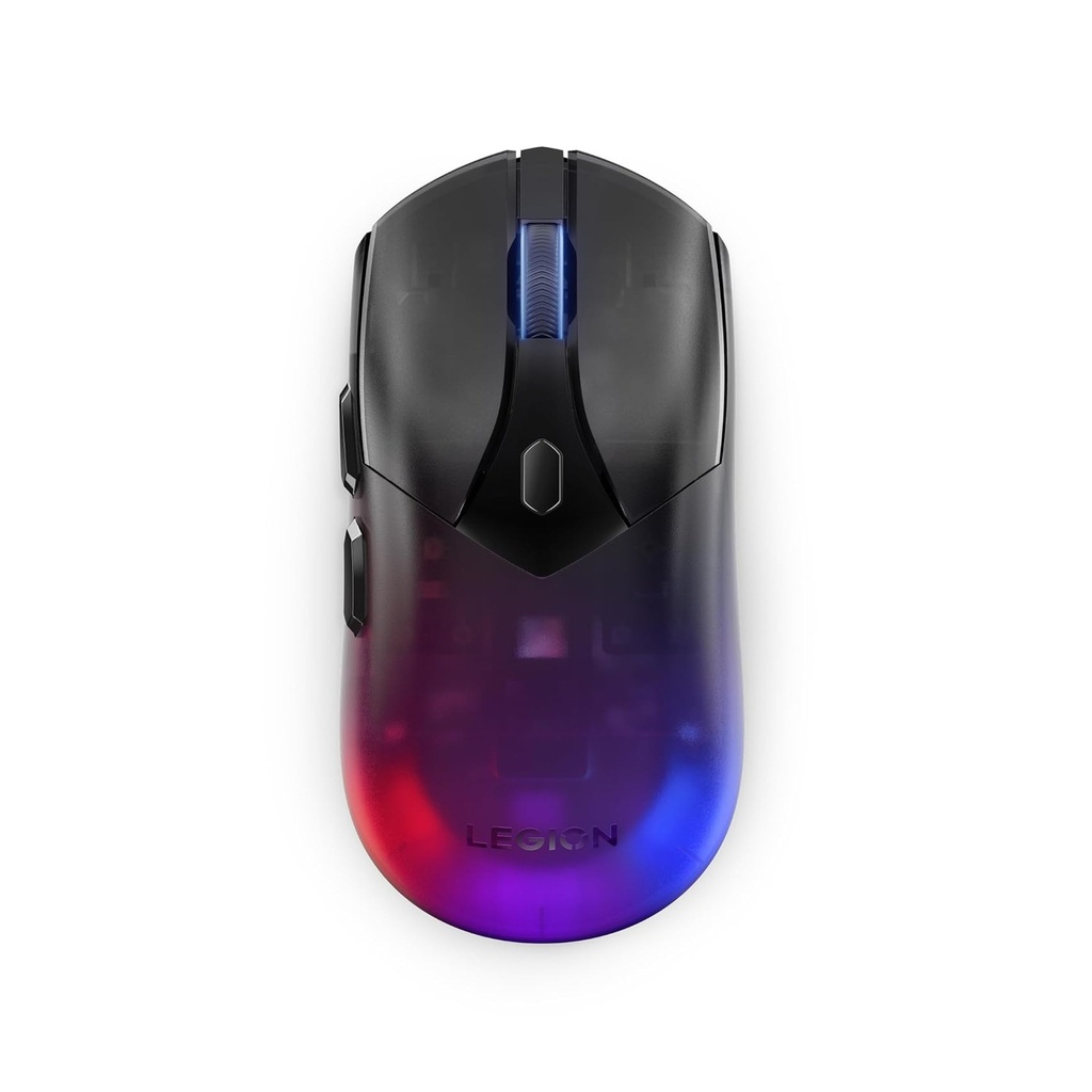 [NS028333] Lenovo M410 Wireless RGB Gaming Mouse Upto 16,000 DPI, 2 Zone RGB - Black