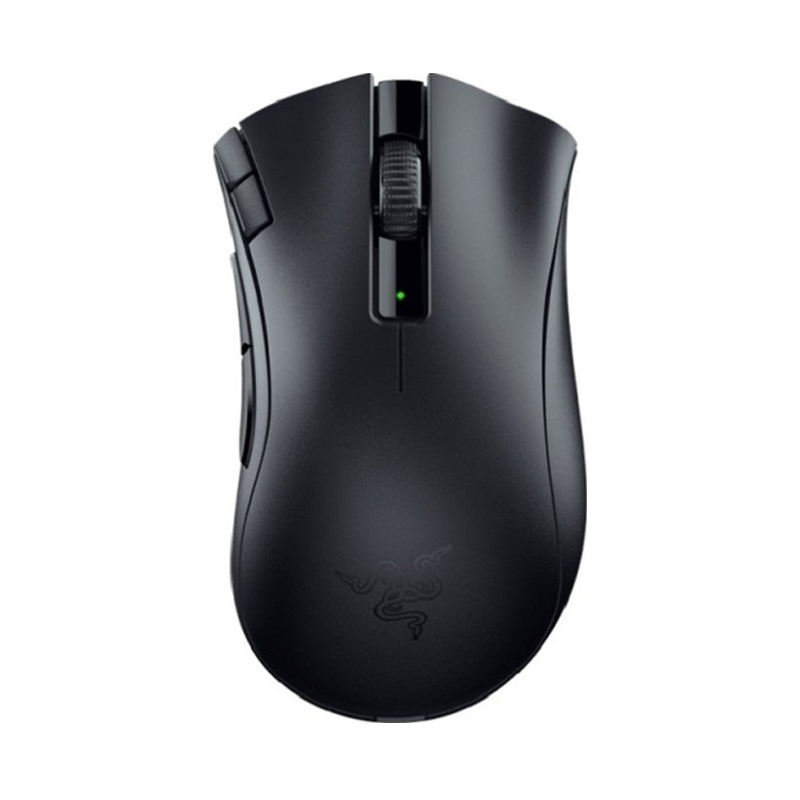 Razer DeathAdder V2 X HyperSpeed: Ultra-Fast Wireless/Bluetooth, 235hr Battery Life, 7 Programmable Buttons, Gen 2 Mechanical Switches, 5G 14K DPI Optical Sensor - Black