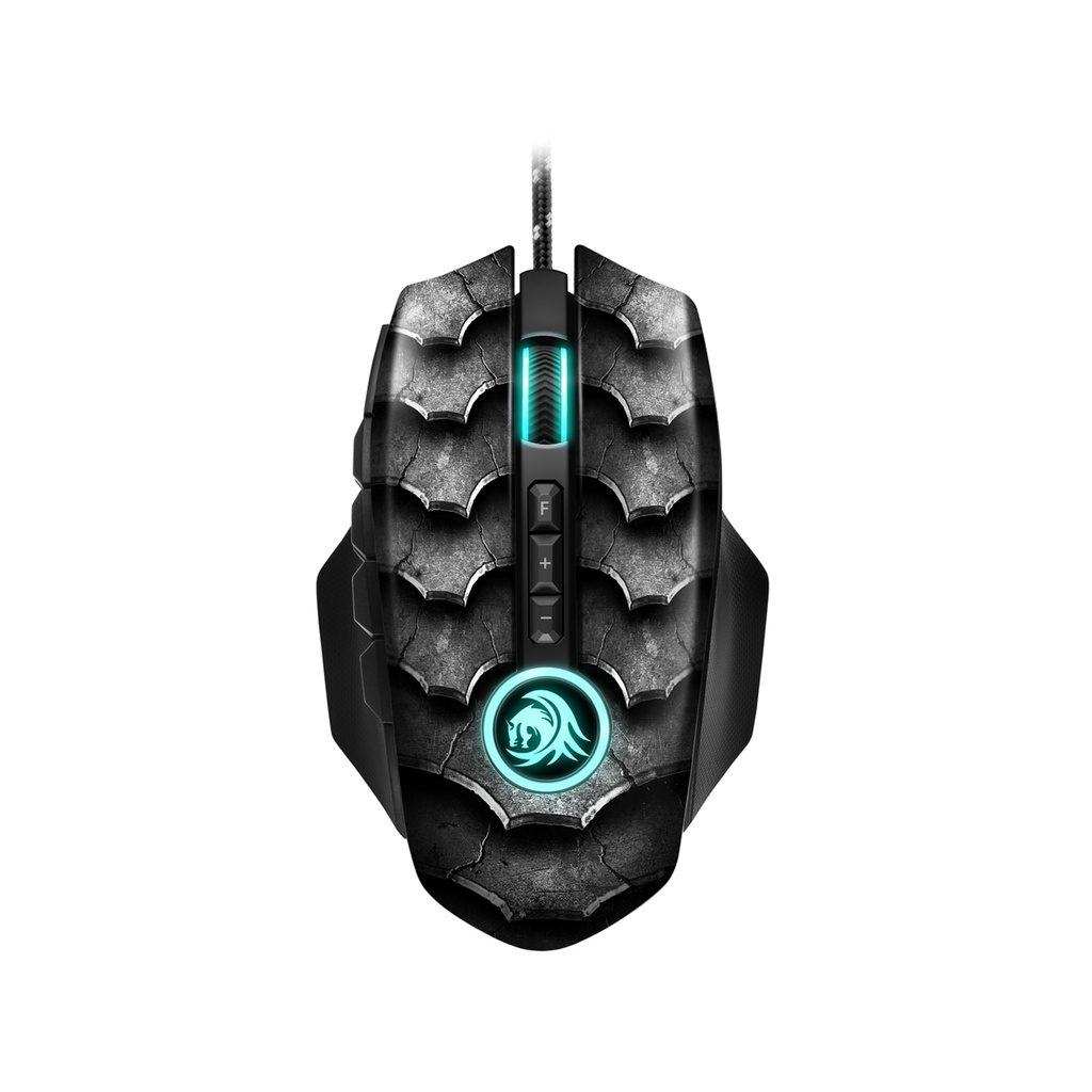 [NS009174] Sharkoon Drakonia II Optical Wired Gaming Mouse - Black Edition