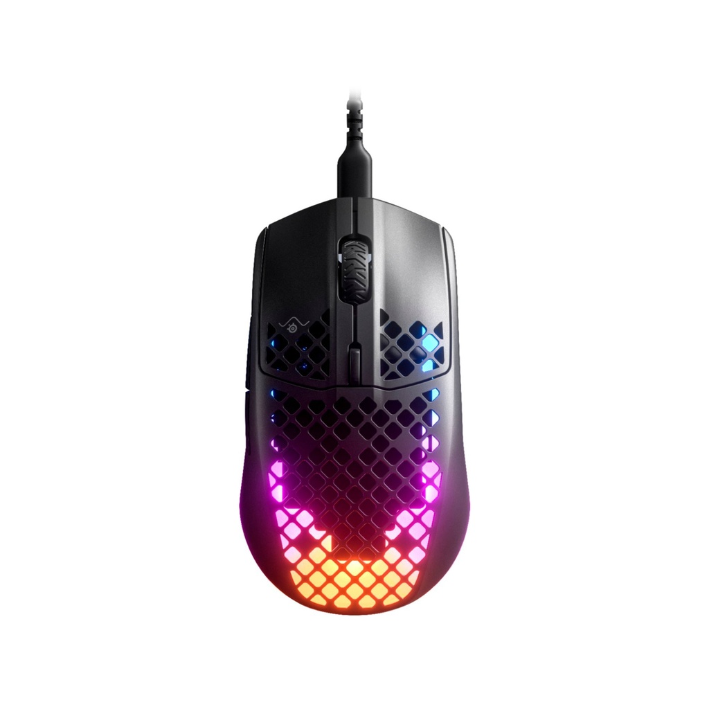 [NS009147] SteelSeries Aerox 3 Ultra Lightweight Wired Gaming Mouse - Onyx