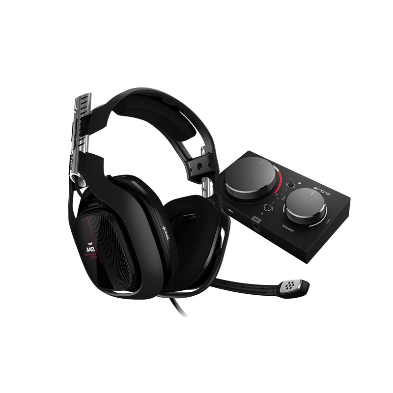 [NS000924] Astro Gaming A40 TR Wired Gaming Headset with MixAMP Pro TR, Dolby Audio, Noise Cancelling, 3.5mm for PC & Xbox, Black | 939-001659