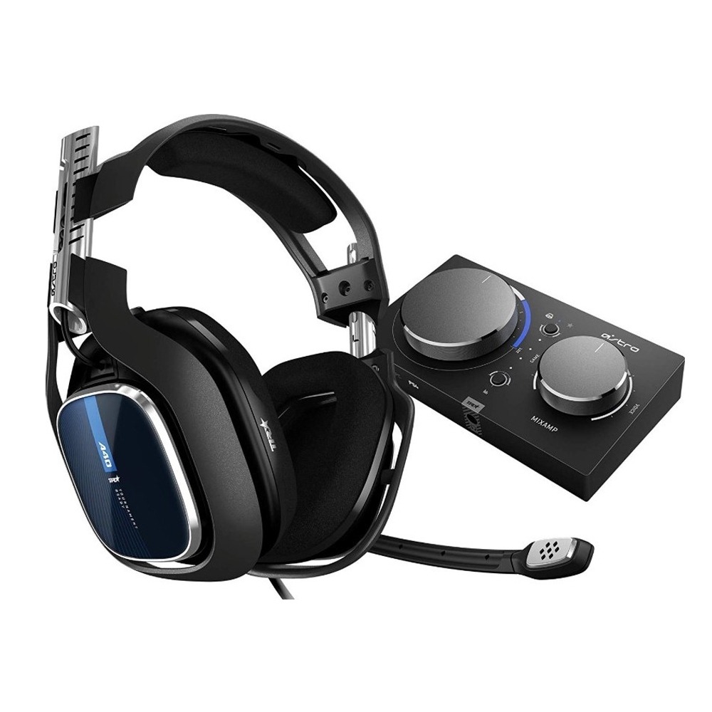Astro Gaming A40 TR X-Edition Wired Gaming Headset For PC & Playstation - Black/Blue