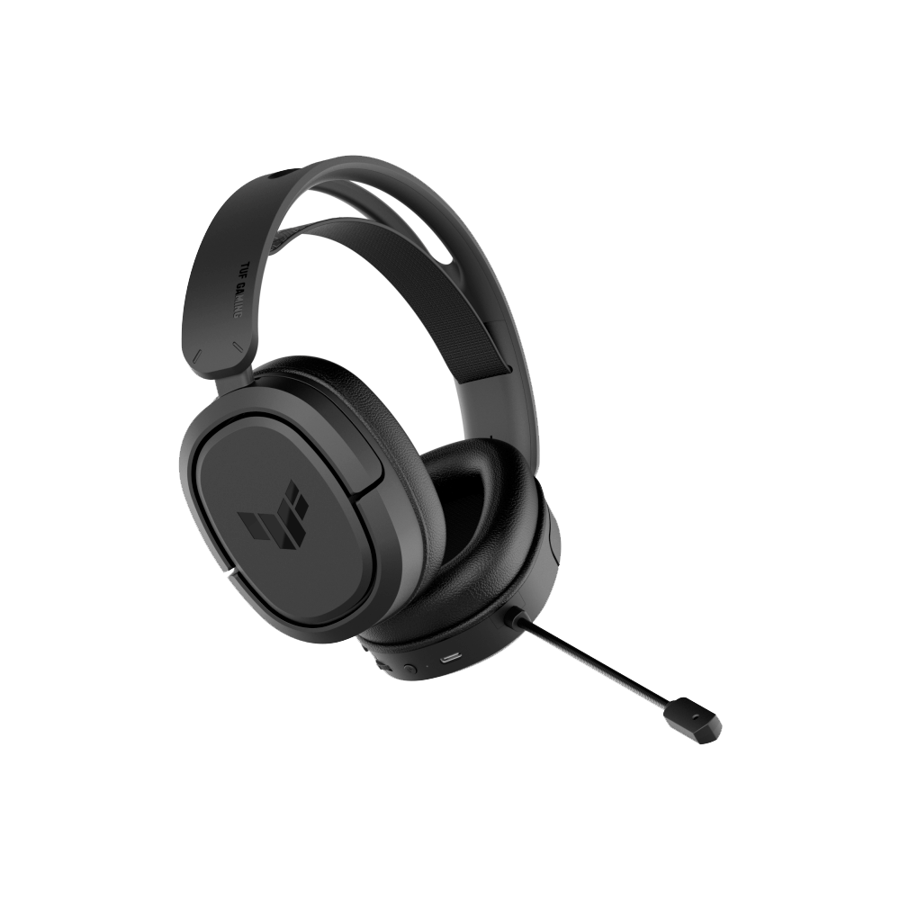 [NS027857] Asus Tuf Gaming H1 Gaming Headset 2.4GHz Wireless With USB-C Dongle, Superb Audio Quality, For PC, Mac, PlayStation & Nintendo Switch