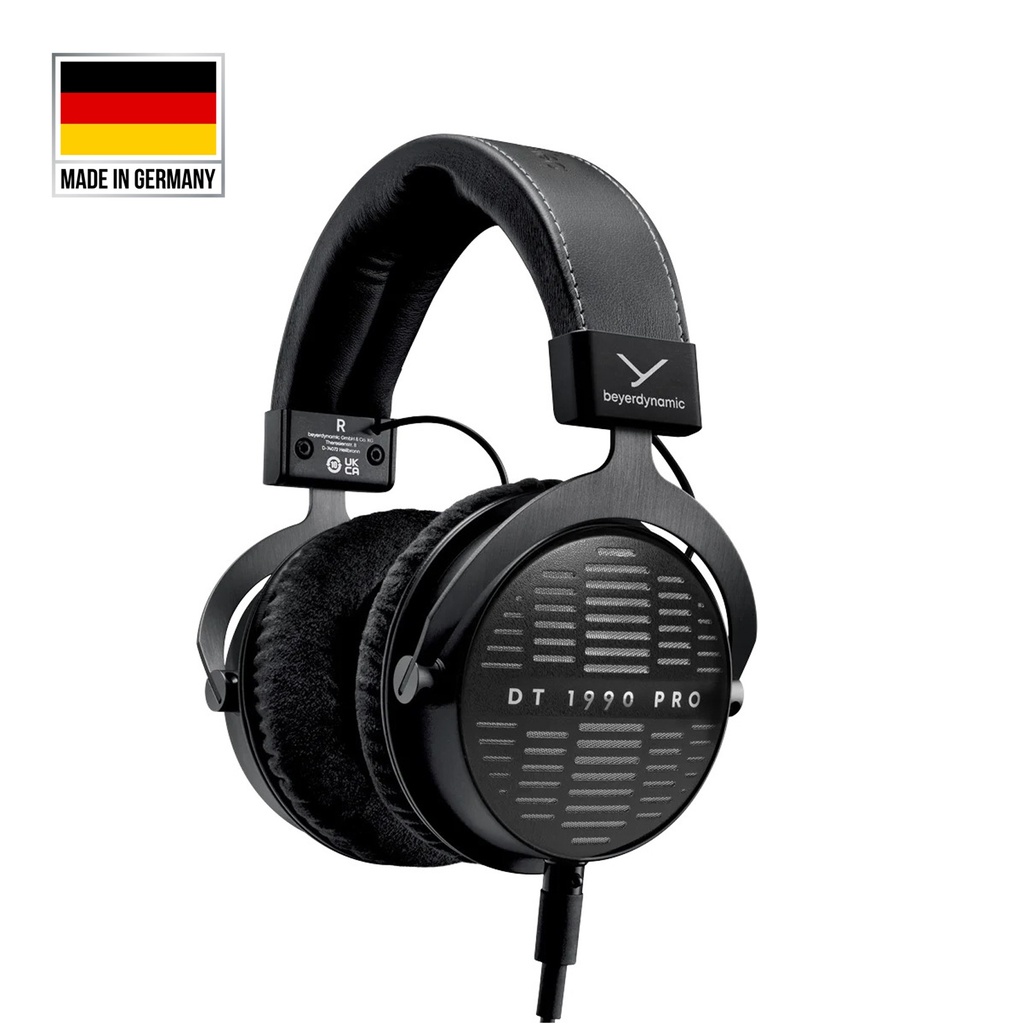 [NS031406] Beyerdynamic DT 1990 Pro MKII Open-Back Premium Tesla Studio Headphones 32 Ohm, Sound Isolation - Black (Made in Germany)