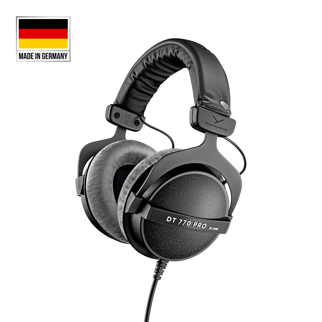 [NS031711] Beyerdynamic DT 770 PRO 250 OHMS Over-Ear Headphones Enclosed Design Use Ideal For Studio Mixing (Made in Germany) - Gray