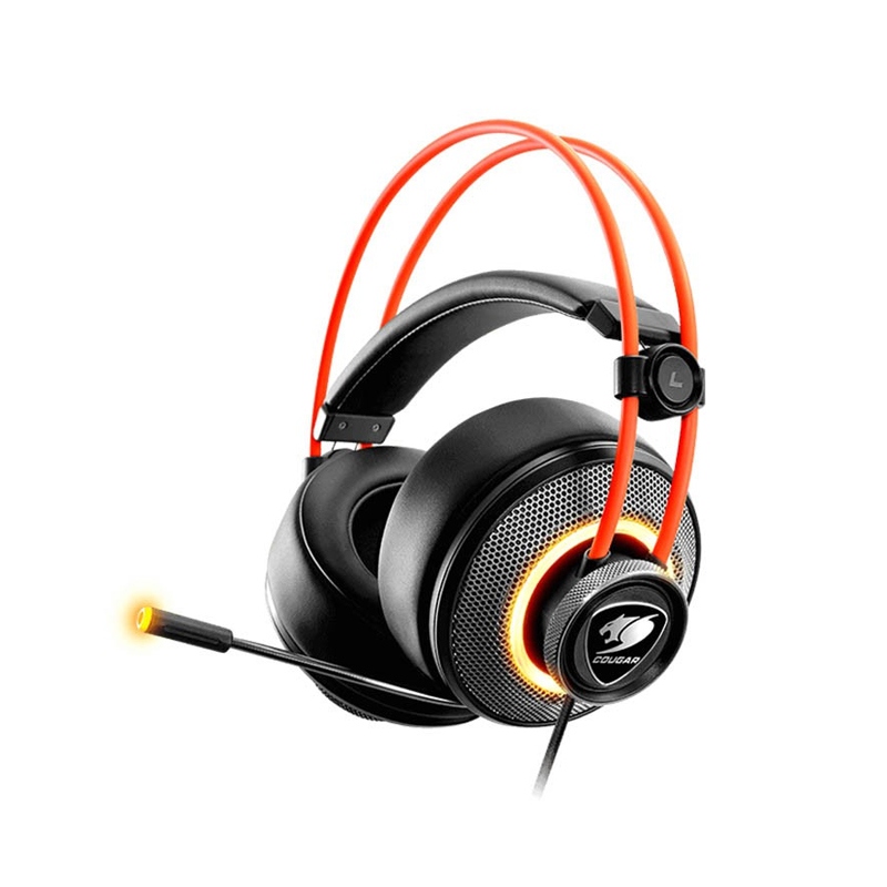 [NS001338] Cougar Immersa Pro Ultimate 7.1 Virtual Surround & Brilliant Lighting Effect RGB Wired Gaming Headset