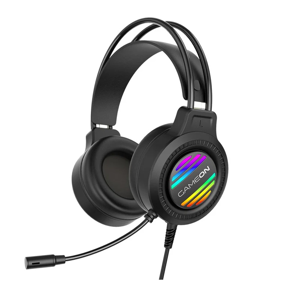 GAMEON GOT100 Ravenstrike RGB Gaming Headset - Black