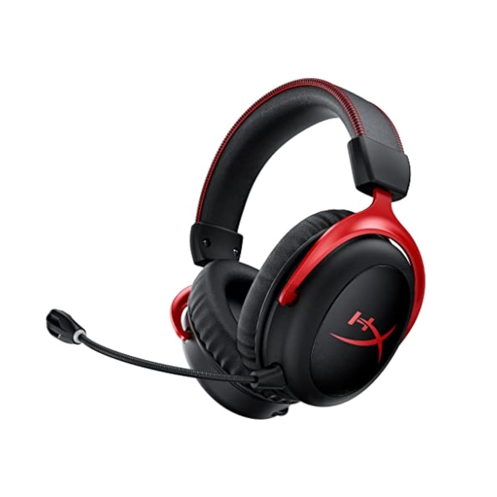 HyperX Cloud II Virtual 7.1 Surround Sound Wireless Gaming Headset - Black/Red
