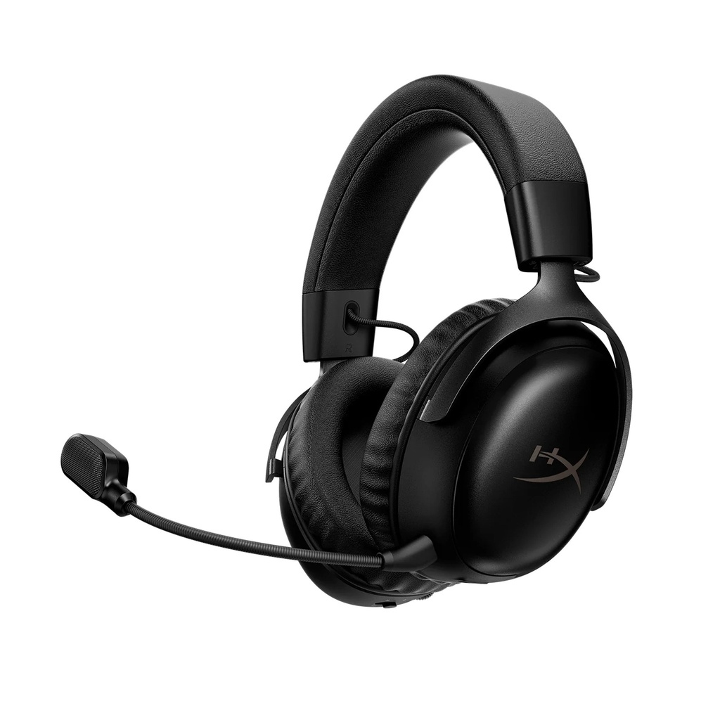 [NS030359] HyperX Cloud III S (2025 Edition) Wireless/Bluetooth Gaming Headset Upto 120 Hr, Ultra-Clear Microphone, Angled 53mm Driver For PC,PS5 & Mobile - Black