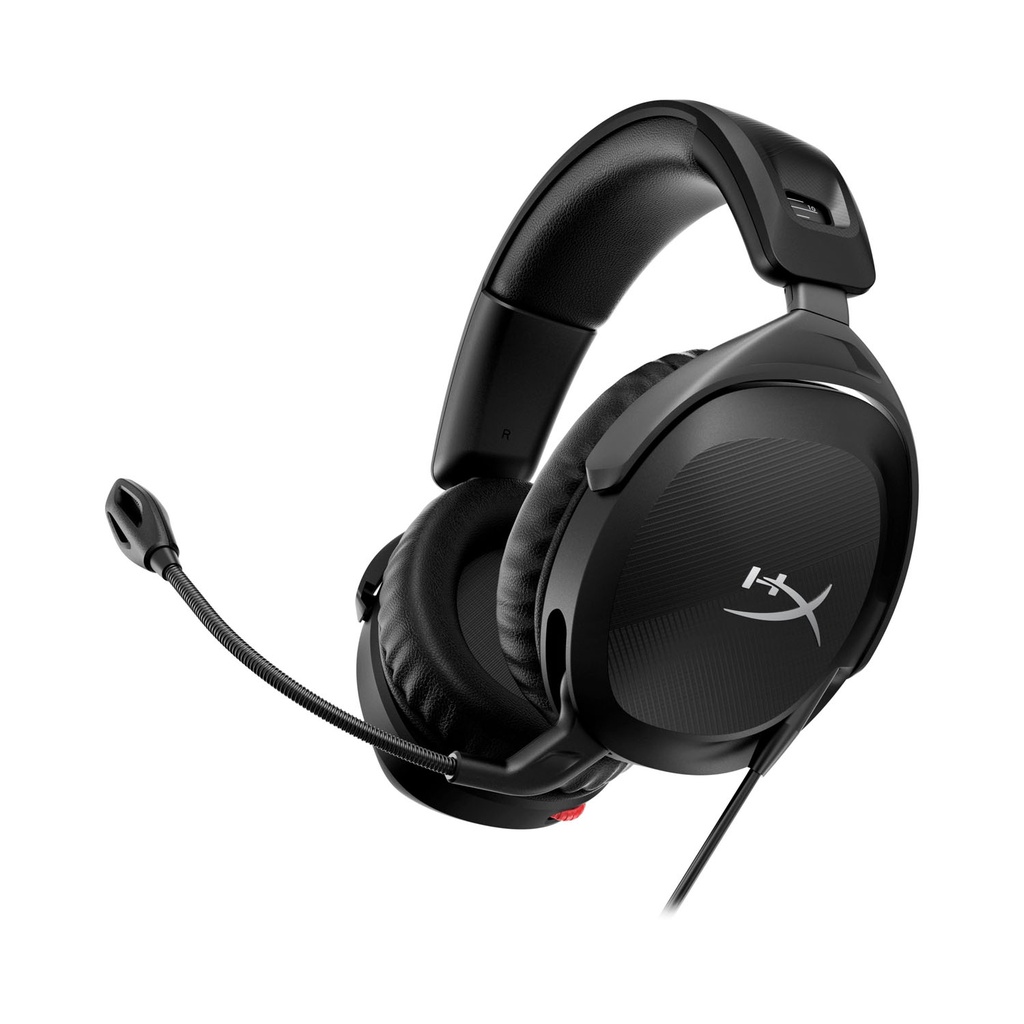 HyperX Cloud Stinger 2 Wired Gaming Headset With Noise-Cancelling Mic Immersive DTS Headphone: X Spatial Audio For PC - Black