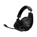 HyperX Cloud Stinger Core Wireless Gaming Headset With Swivel to Mute Noise-Cancelling Mic DTS®X® Spatial Audio For PC - Black