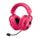 Logitech G PRO X 2 Lightspeed Wireless/Bluetooth/USB/ 3.5mm Gaming Headset For PC,PS5 & Switch- Pink