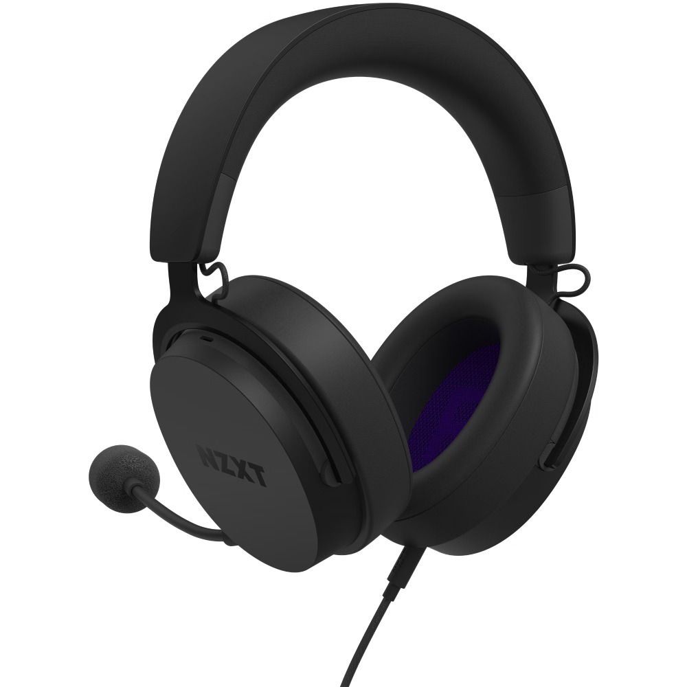 [NS027731] NZXT Wired Closed Back Headset 40mm Black V2