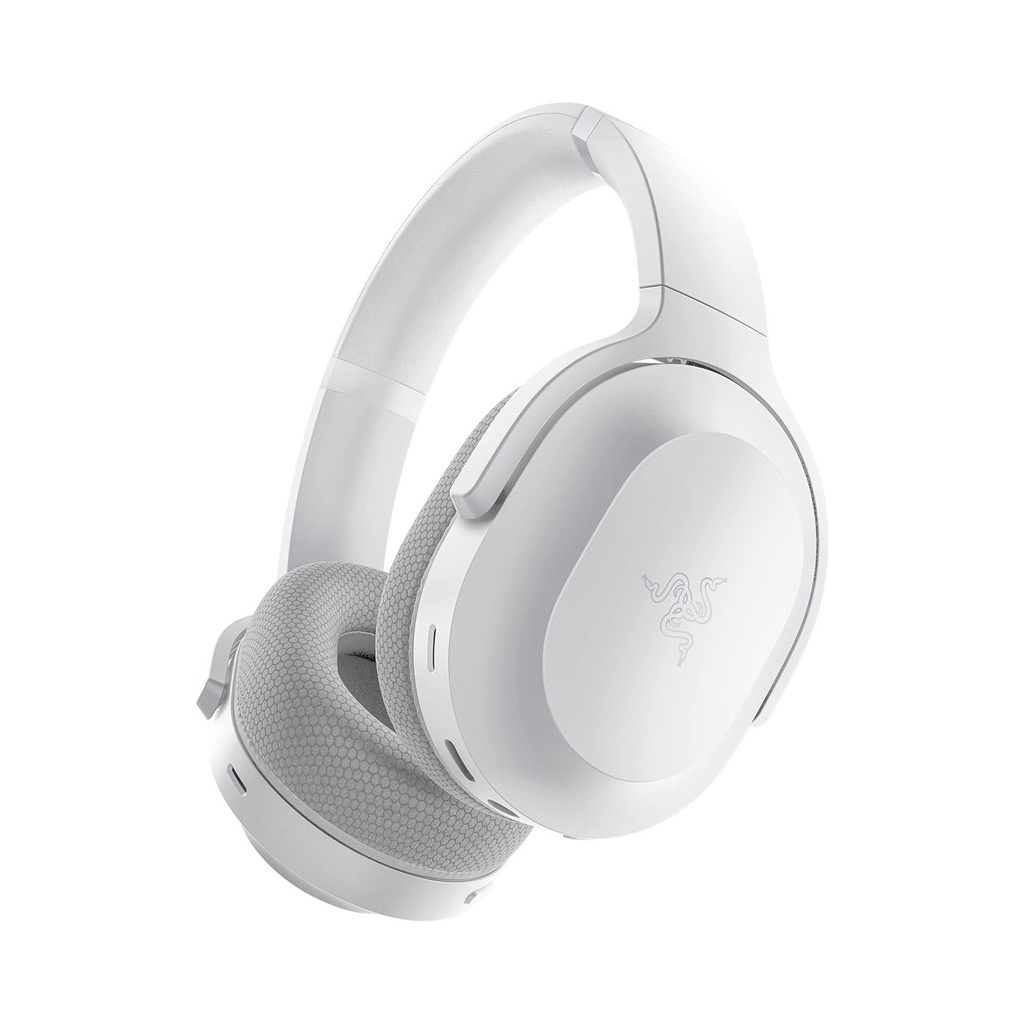 Razer BarraCuda Mercury Edition Wireless/Bluetooth/Wired (USB-C) Gaming Headset, THX Spatial Audio, Dual Noise-Cancellation, Up to 40 Hrs Battery Life, For PC, PS5/PS4,Switch & Mobile Devices