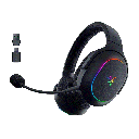 Razer Barracuda X Chroma Wireless Gaming Headset: 2.4GHz Wireless & Bluetooth, Lightweight, Chroma RGB, 40mm Drivers, Cardioid Mic, 70 Hr Battery for PC, Mac, PS5, Switch 2, Smartphone - Black | RZ04-05220100-R3U1