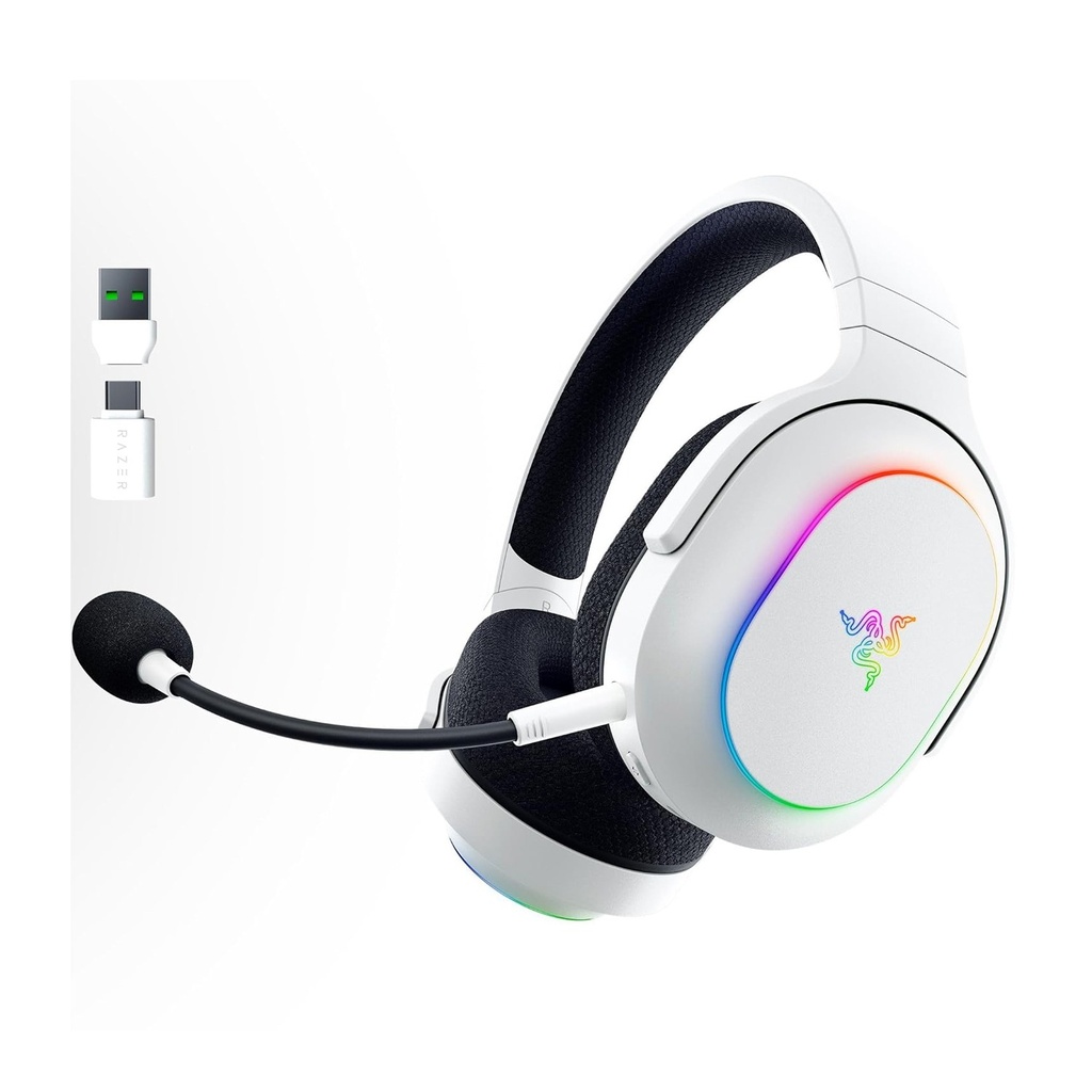 [NS030583] Razer Barracuda X Chroma Wireless/Bluetooth Gaming Headset 70-Hr Battery Life, For PC,PlayStation & SmartPhone - White