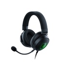Razer Kraken V3 Wired USB Gaming Headset: Chroma RGB, THX Spatial Audio, Passive noise cancellation, USB-A, Detachable HyperClear Cardioid - For PC, PlayStation, Nintendo Switch - Black