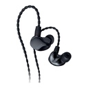 Razer Moray in-Ear Monitor for Streaming: Hybrid Dual Driver Acoustic Design, Ergonomic Low Profile Shape, Passive Noice Isolation, Braided Over-Ear Wires, Custom Ear Tips & Carrying Case - Black