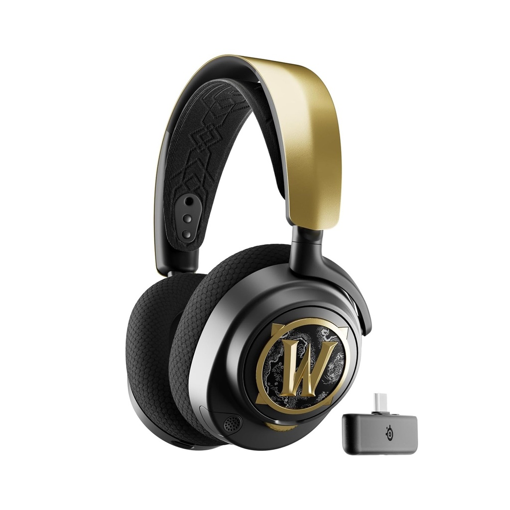 SteelSeries Arctis Nova 7 World of Warcraft (WOW) Edition Wireless/Bluetooth, Noice Cancelling, Low-Latency 2.4GHz For Playstation, PC, Switch & Mobile