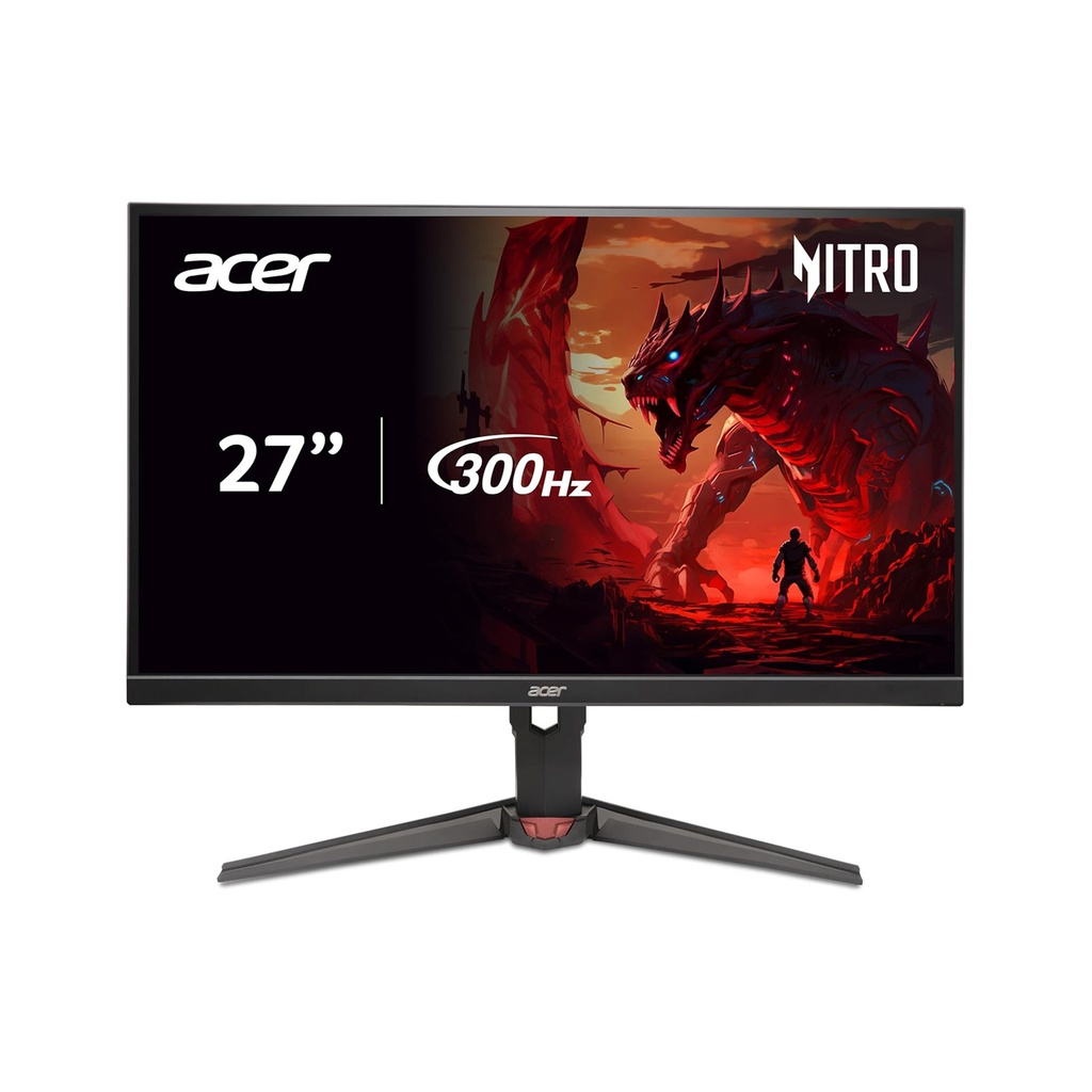 Acer Nitro XV2 Series (XV272U) 27" WQHD 300Hz 0.5ms AMD FreeSync Premium HDR 400, Acer Vision Care Gaming Monitor