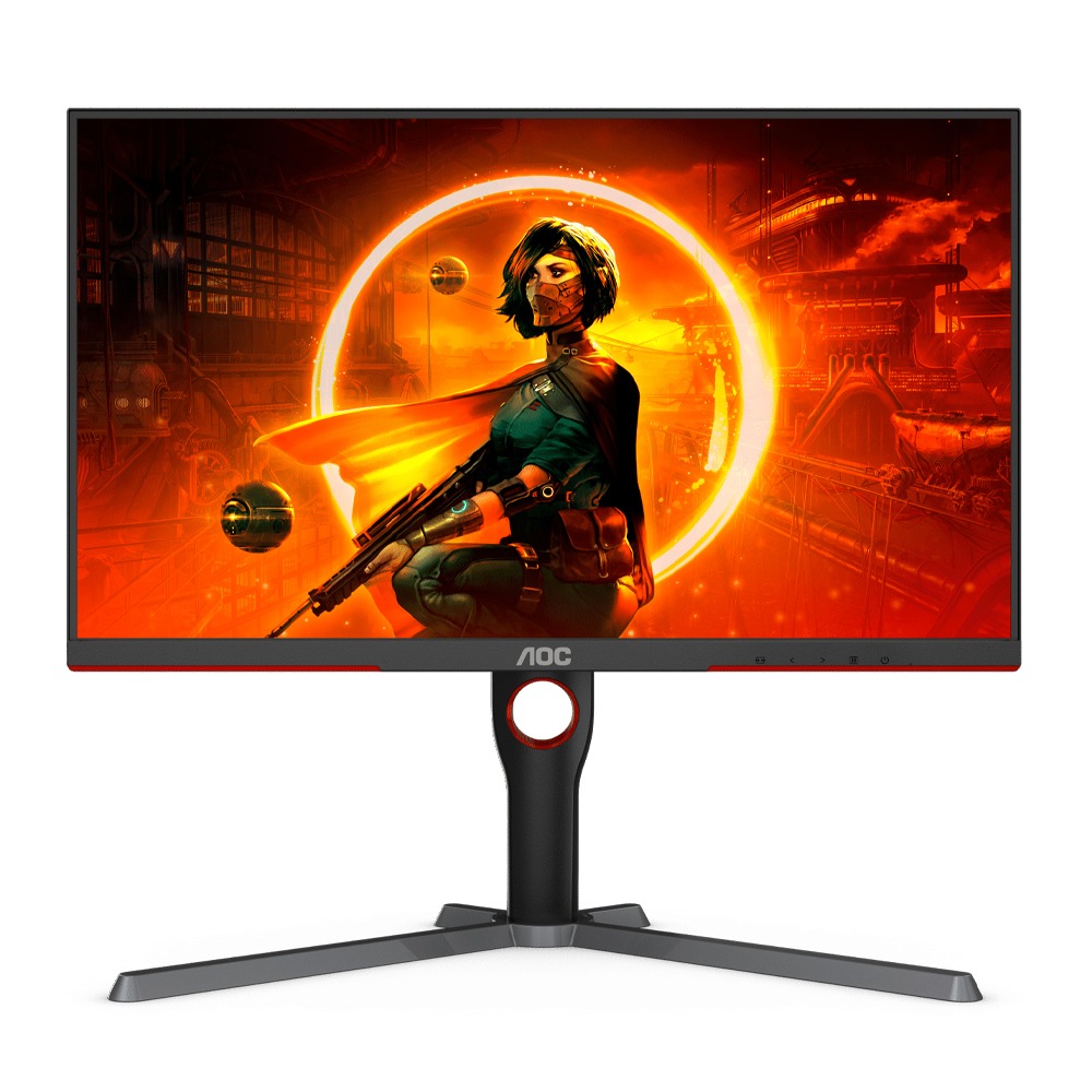 AOC Q27G3Z 27 Inch 240Hz QHD HDMI 2.0 0.5ms IPS Gaming Monitor - Black