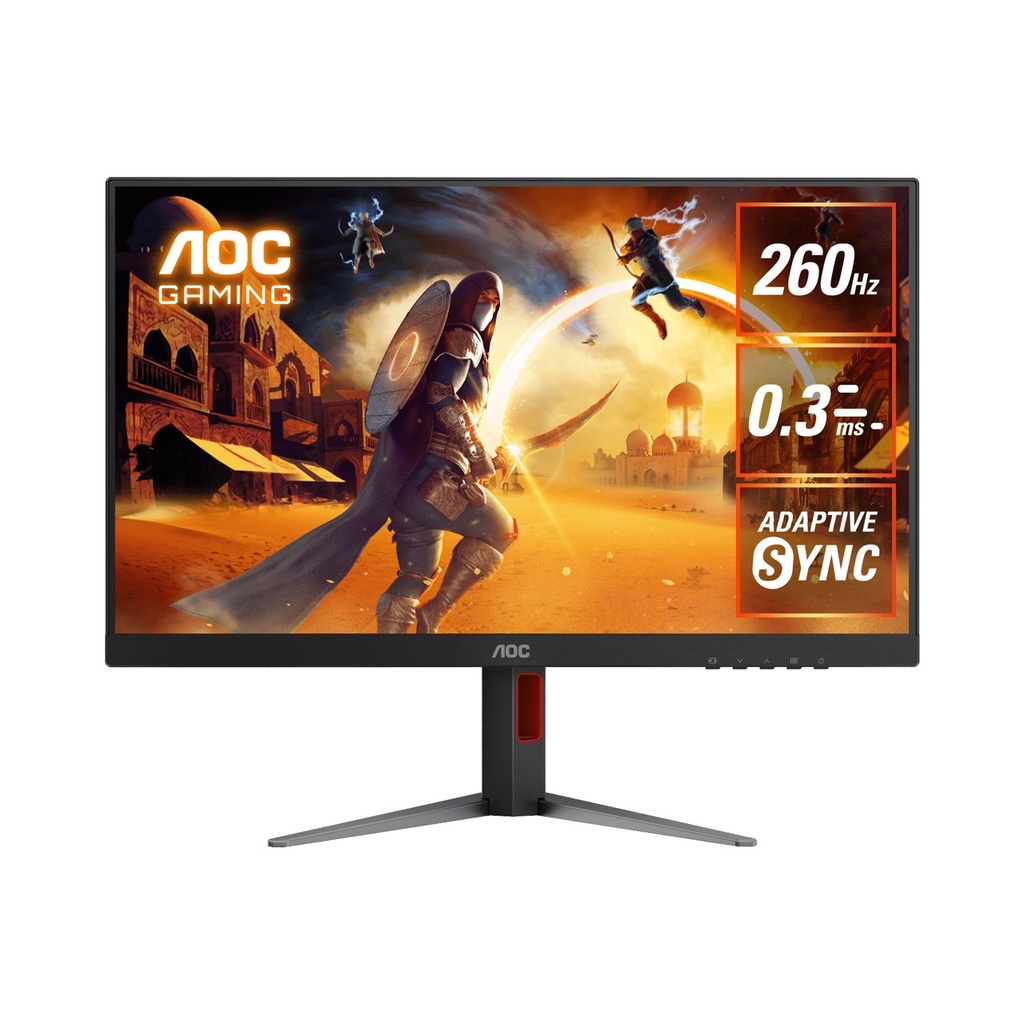 AOC Q27G4Z 27" QHD Gaming Monitor – IPS Panel, 260Hz Refresh Rate, 0.3ms Response, DisplayHDR 400, Adaptive Sync