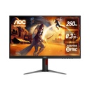 AOC Q27G4Z 27" QHD Gaming Monitor – IPS Panel, 260Hz Refresh Rate, 0.3ms Response, DisplayHDR 400, Adaptive Sync