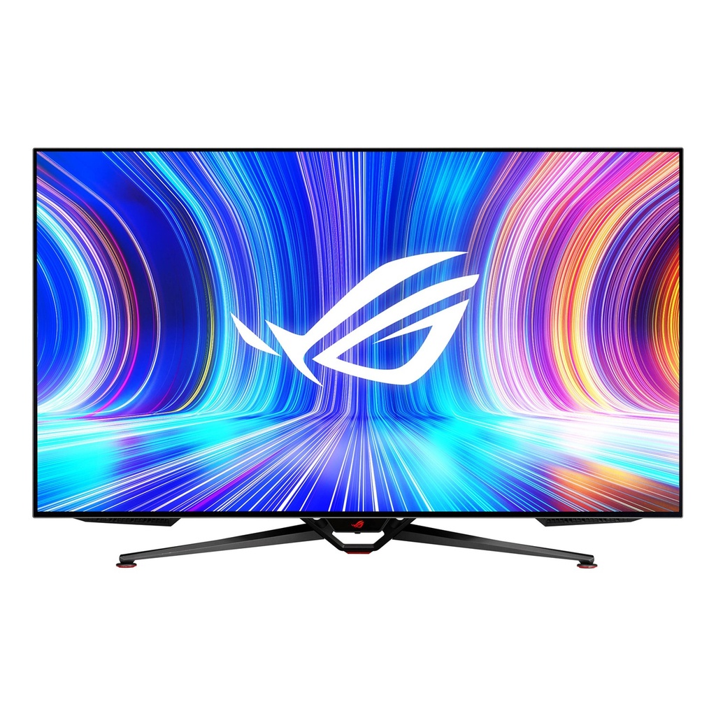 ASUS ROG Swift OLED Gaming Monitor, 47.5-inch 4K OLED, 138Hz, 0.1 ms, Anti-glare Micro-Texture Coating - PG48UQ