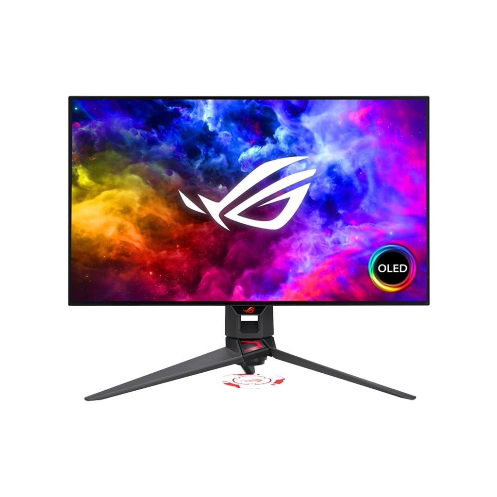 [NS010232] Asus ROG Swift PG27AQDM 27" OLED, 240Hz, 0.03ms, NVIDIA G-Sync, AMD FreeSync Premium Gaming Monitor - Black