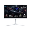 Gameon Artic Pro Series 27"IPS QHD 240Hz 0.3ms HDR Ready, HDMI 2.1 With AMD FreeSync & Nvidia G-Sync Gaming Monitor - White