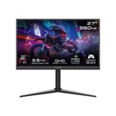Gameon MidNight Pro Series 27" QHD IPS Panel 380Hz 0.5ms Adustable Stand, HDMI 2.1 Gaming Monitor - Black