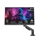Gameon MidNight Pro X Series 24.5" FHD IPS 190Hz 0.5ms HDR Ready, HDMI 2.1 Adjustable Stand, Desk Mount Included Gaming Monitor