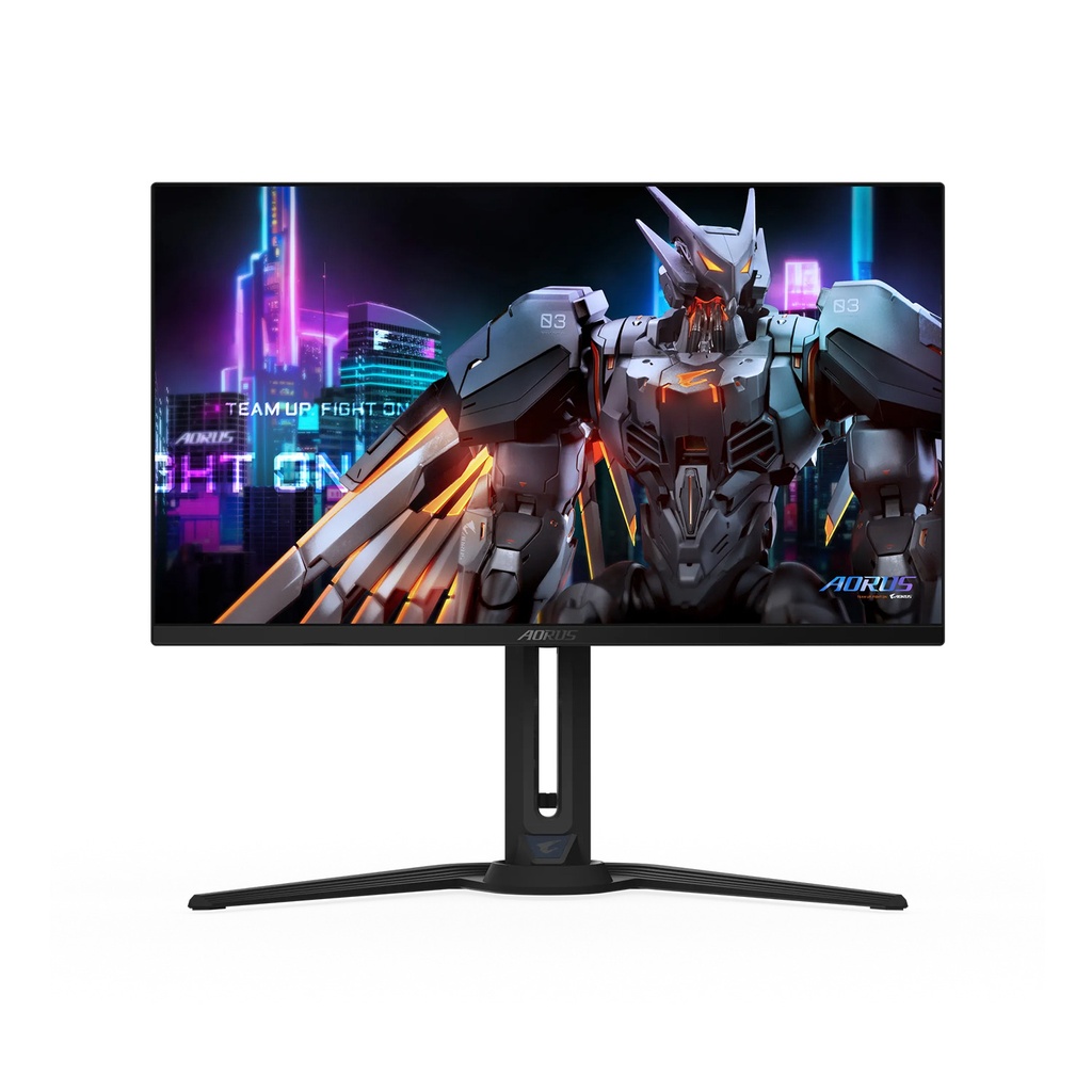 [NS027153] GIGABYTE Aorus FO27Q3 27" OLED QHD (2560x1440), 360Hz, 0.03ms, Flicker Free, Low Blue Light, Night Vision, HDMI 2.1, USB Type-C Gaming Monitor - Black