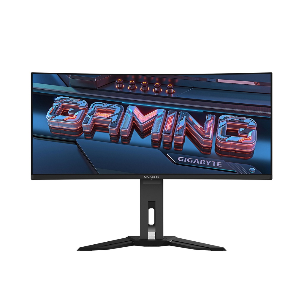 [NS027156] GigaByte Aorus MO34WQC2 34" OLED (3440X1440) 240Hz 0.03ms VESA DisplayHDR OSD SideKick HDMI 2.1 1800 R Curved Gaming Monitor