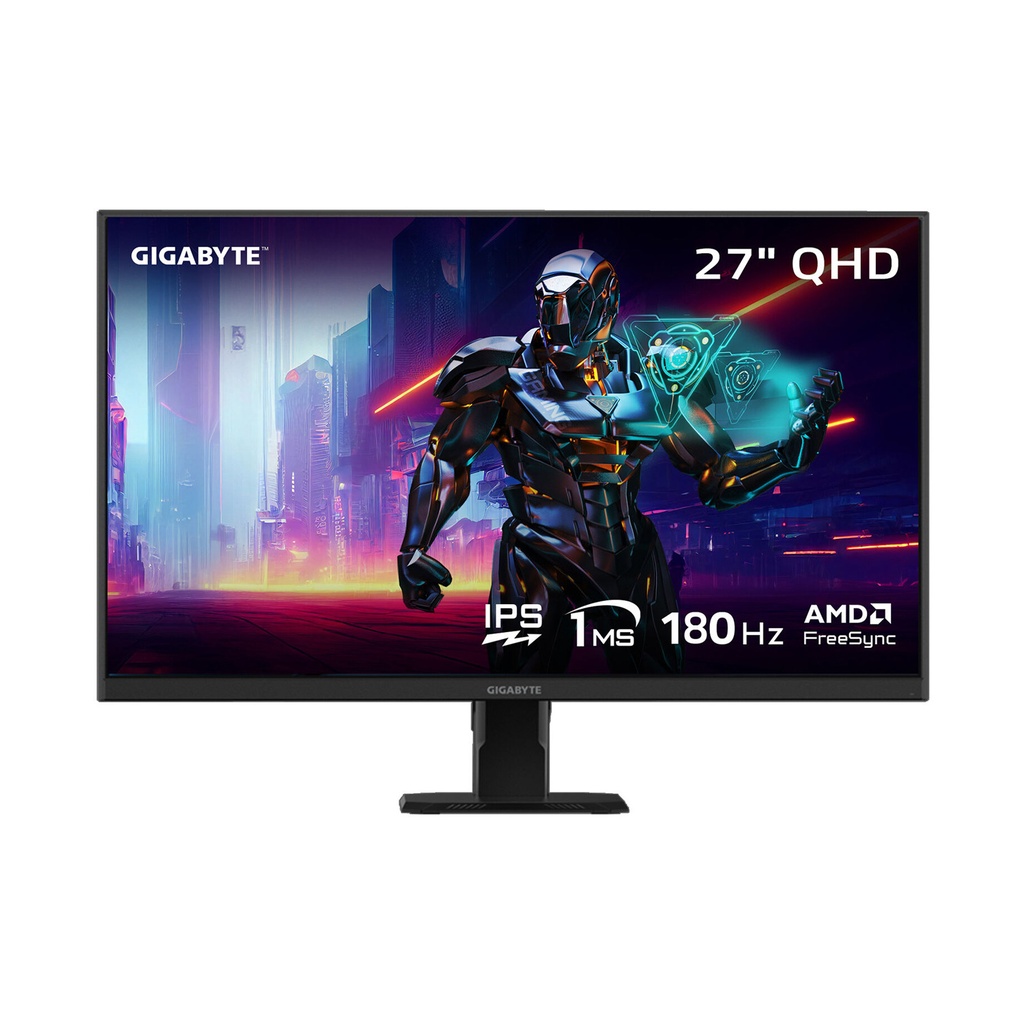 GIGABYTE GS27QA 27" IPS Panel QHD (2560x1440) 180Hz 1ms Flicker Free, Low Blue Light Gaming Monitor