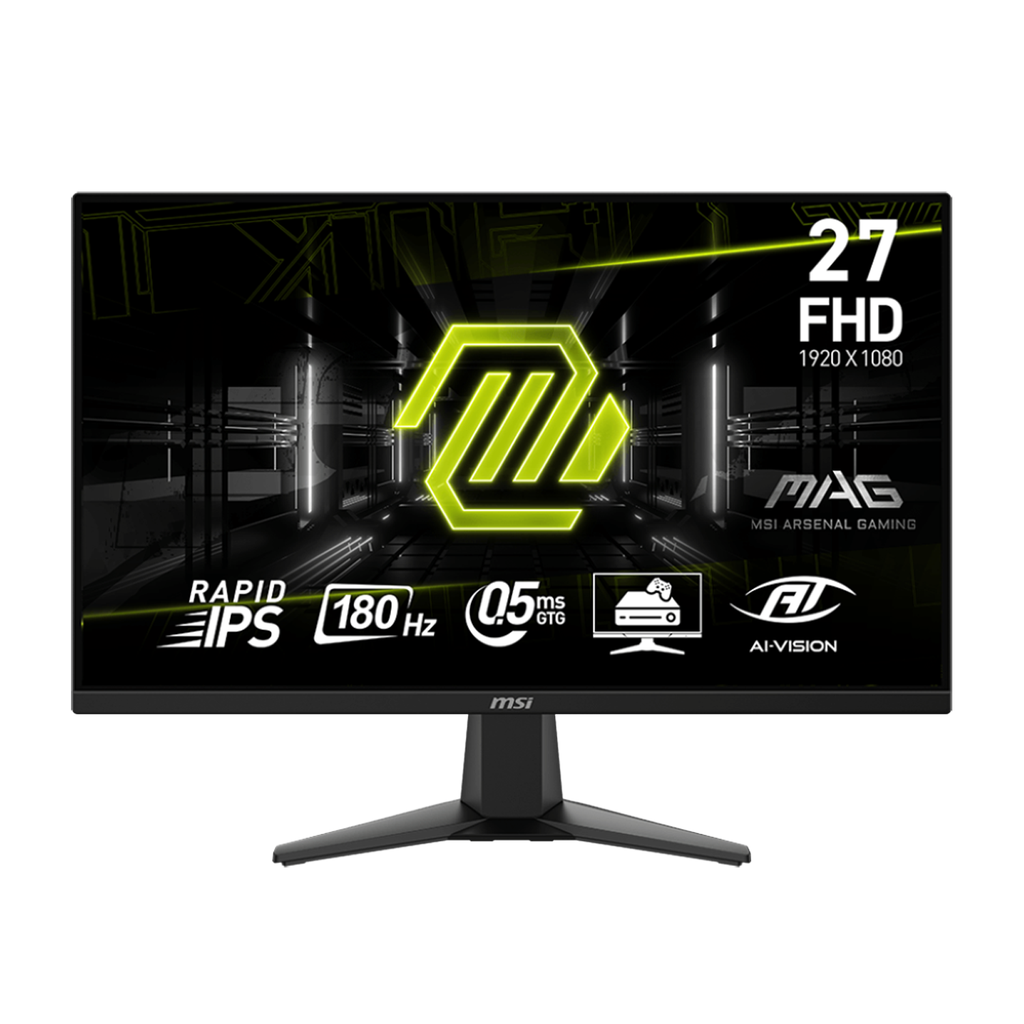 [NS026611] MSI MAG 275F 27-inch IPS Panel FHD 180Hz 0.5ms Frameless Design Night Vision Console Mode Gaming Monitor
