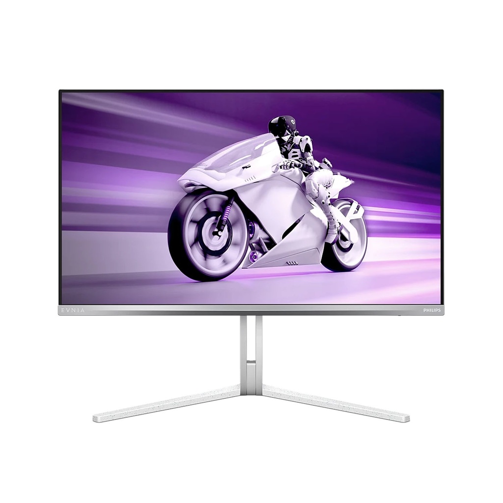[NS029856] Philips Evnia 8000 Series 27" QD-OLED Gaming Monitor – 360Hz, 0.03ms Response, HDR 400, 99% DCI-P3, HDMI 2.1, Adaptive Sync, White