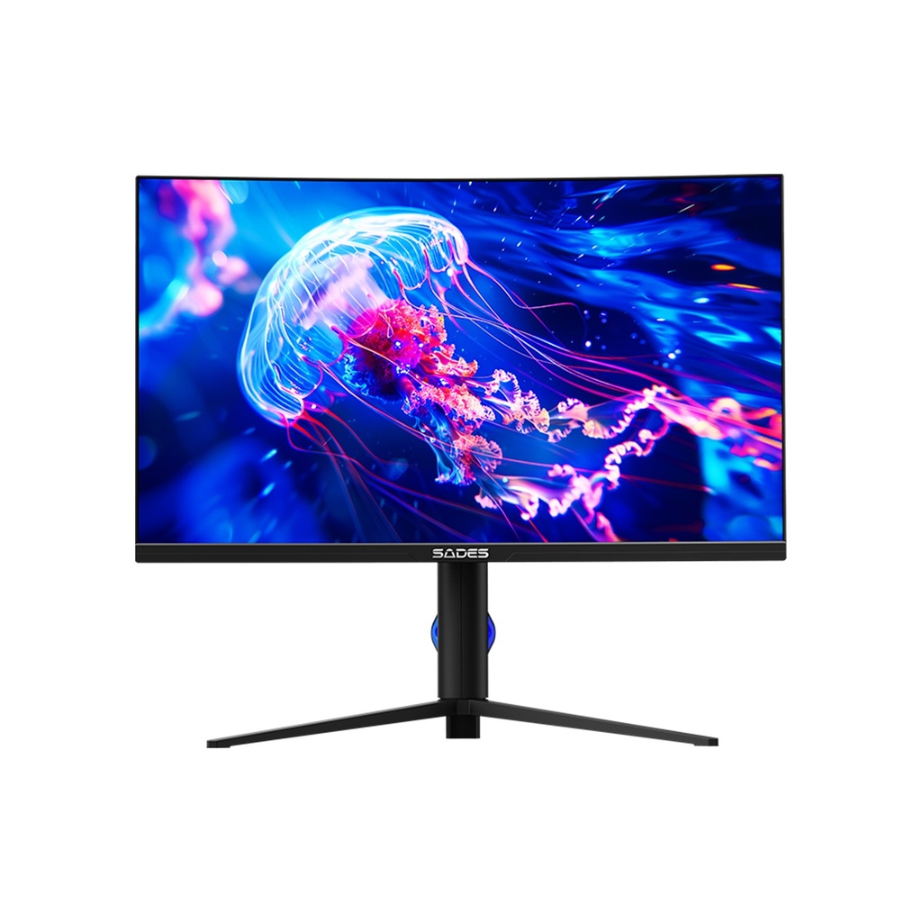 [NS026667] Sades BX-JellyFish 27" VA Panel FHD 280Hz 0.5ms HDMI 2.1, Wide Angle, Backlight Adjustment, Blue Light Protection Curved Gaming Monitor