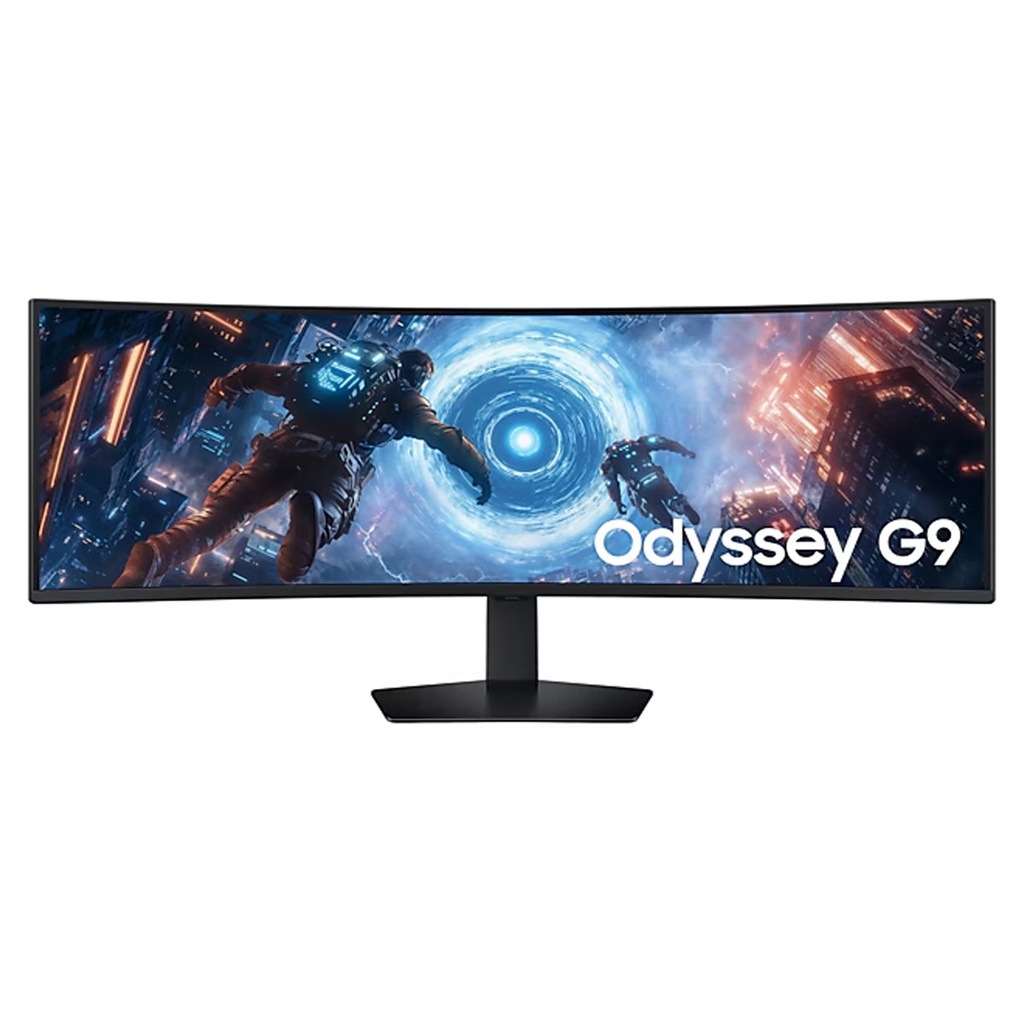 [NS028935] Samsung Odyssey G9 G91F 49" DQHD (5120 x 1440), VA Panel, 1ms(GTG), 144Hz, VESA DisplayHDR 600, AMD FreeSync Premium Pro, HDMI 2.1, Ergonomic Stand, 1000R Curved Gaming Monitor
