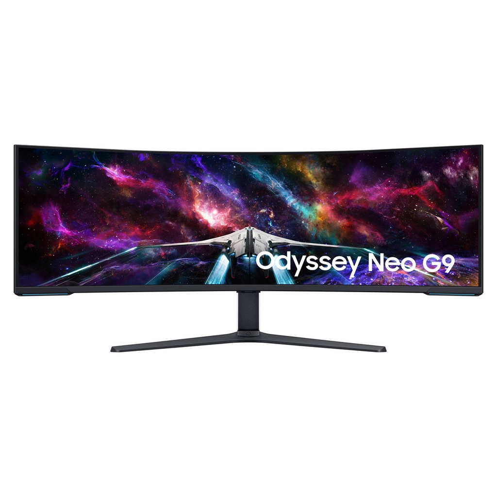 [NS013537] Samsung Odyssey Neo G9 57" Curved Dual UHD, 4K (7680x2160), VA Panel, 240hz, 1ms, HDMI 2.1, DP 2.1, FreeSync Premium Pro Gaming Monitor + FREE Samsung T7 2TB Portable SSD (MU-PC2T0T/WW)