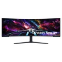 Samsung Odyssey Neo G9 57" Curved Dual UHD, 4K (7680x2160), VA Panel, 240hz, 1ms, HDMI 2.1, DP 2.1, FreeSync Premium Pro Gaming Monitor + FREE Samsung T7 2TB Portable SSD (MU-PC2T0T/WW)
