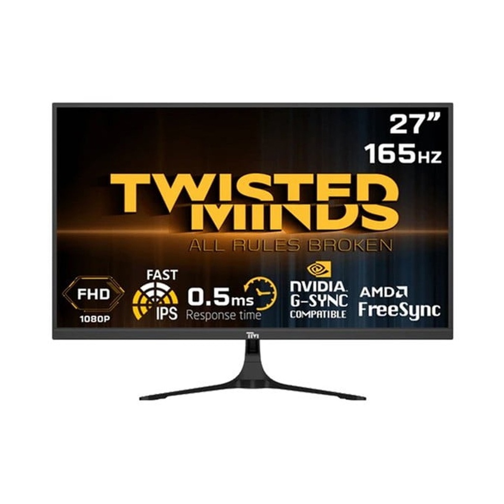 [NS013228] Twisted Minds 27'' Fast IPS Panel 165Hz 0.5ms FHD HDMI 2.0 HDR Gaming Monitor