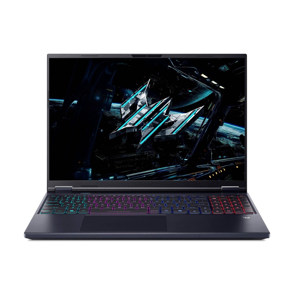 [NS031728] Acer Predator Helios Neo 16 AI Gaming Laptop, Intel Core Ultra 9-275HX Processor, 32GB DDR5 Ram, 1TB SSD NVMe, RTX 5070Ti 12GB GPU, 16" WQXGA 240Hz IPS Display, RGB 4 Zones Backlight Keyboard, Windows 11 Home, Abyssal Black | NH.U0UAA.001